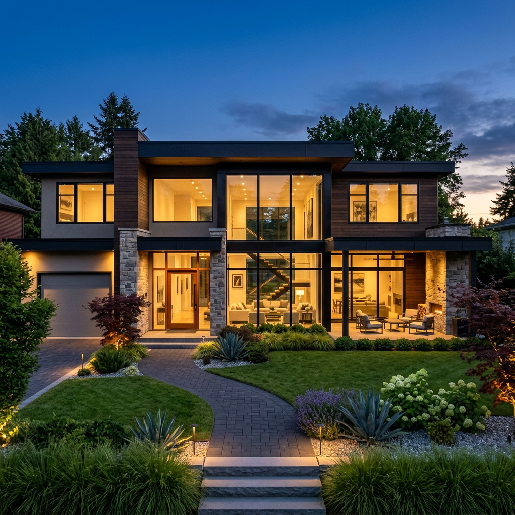 Luxury real estate hero banner